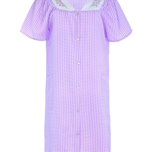 JEFFRICO House Dresses for Women with Pockets - Lightweight Breathable - Picture 2 of 5